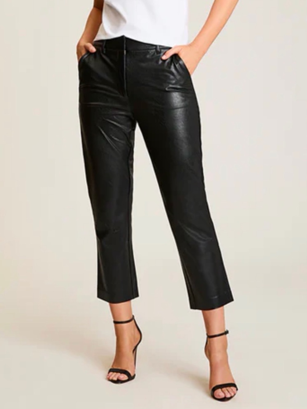Commando Faux Leather 7/8 Trouser
